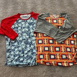 2pack LuLaRoe Disney Randy t - baseball t